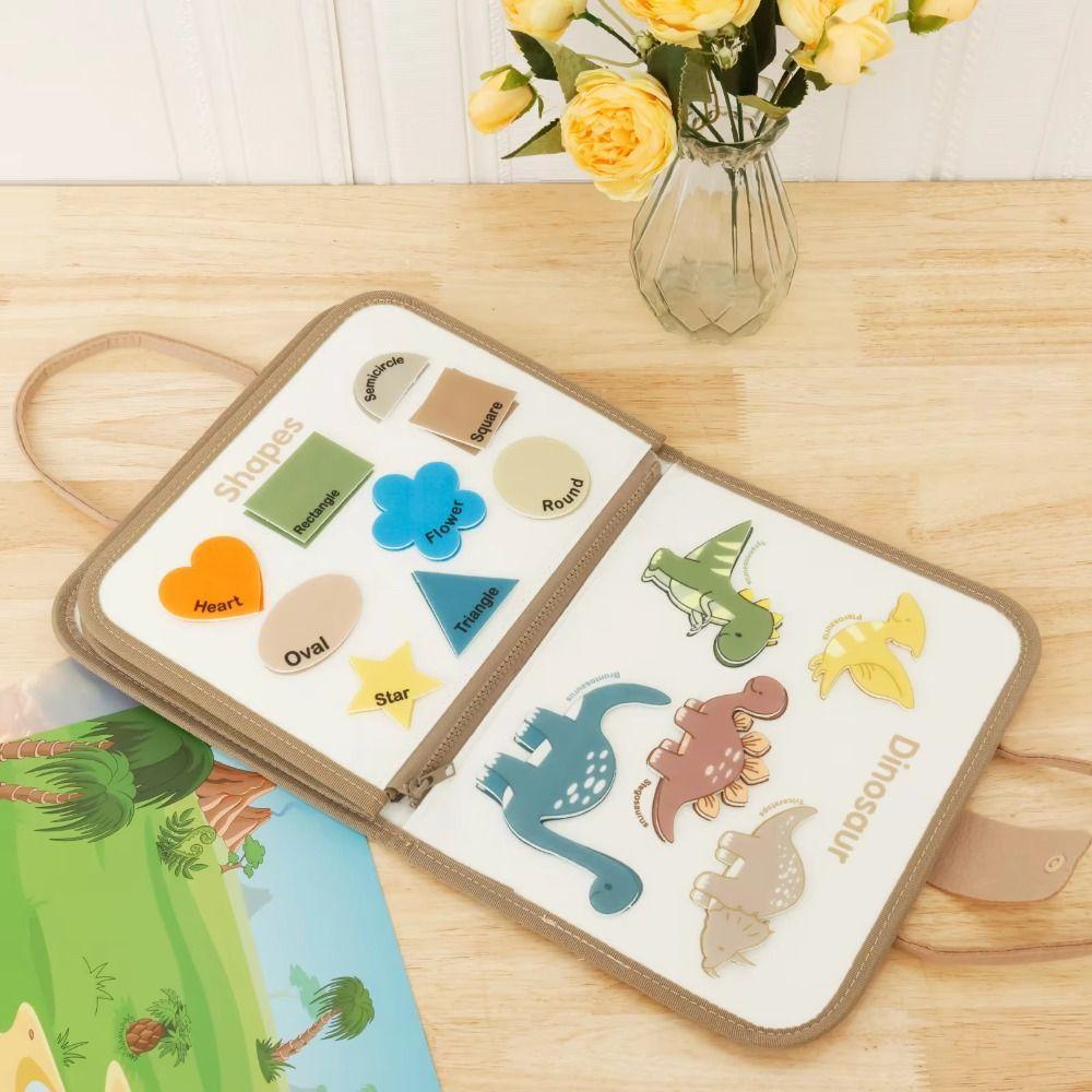 Montessori Busy Book for Toddlers-Interactive Early Learning Activity Book