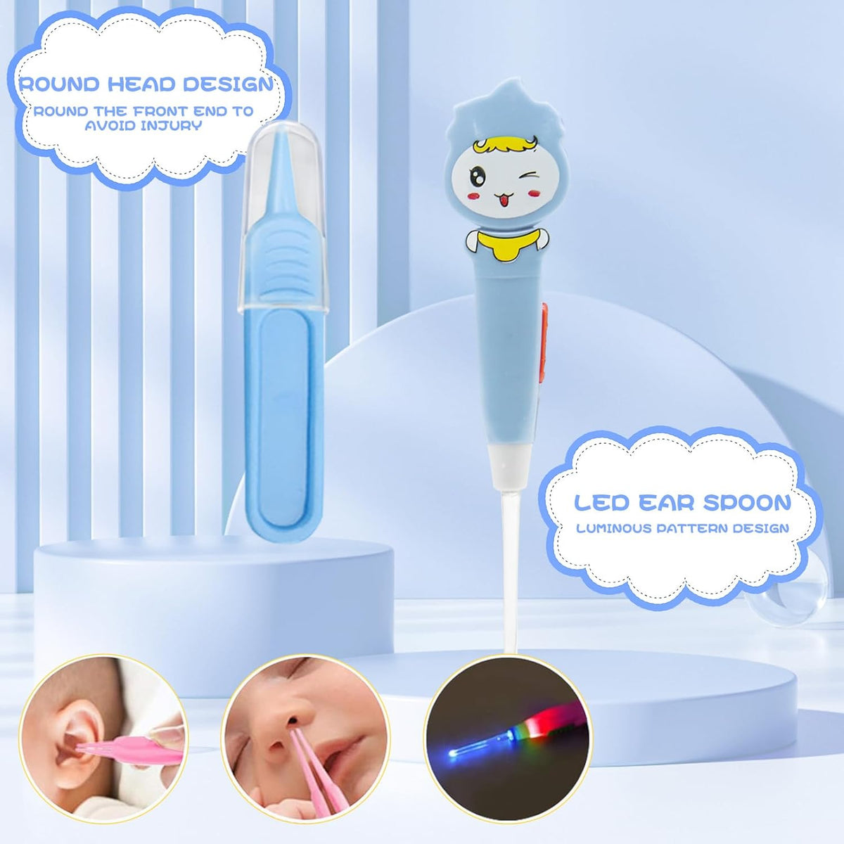 Complete Baby Grooming & Healthcare Kit with Travel Case (13 pieces)