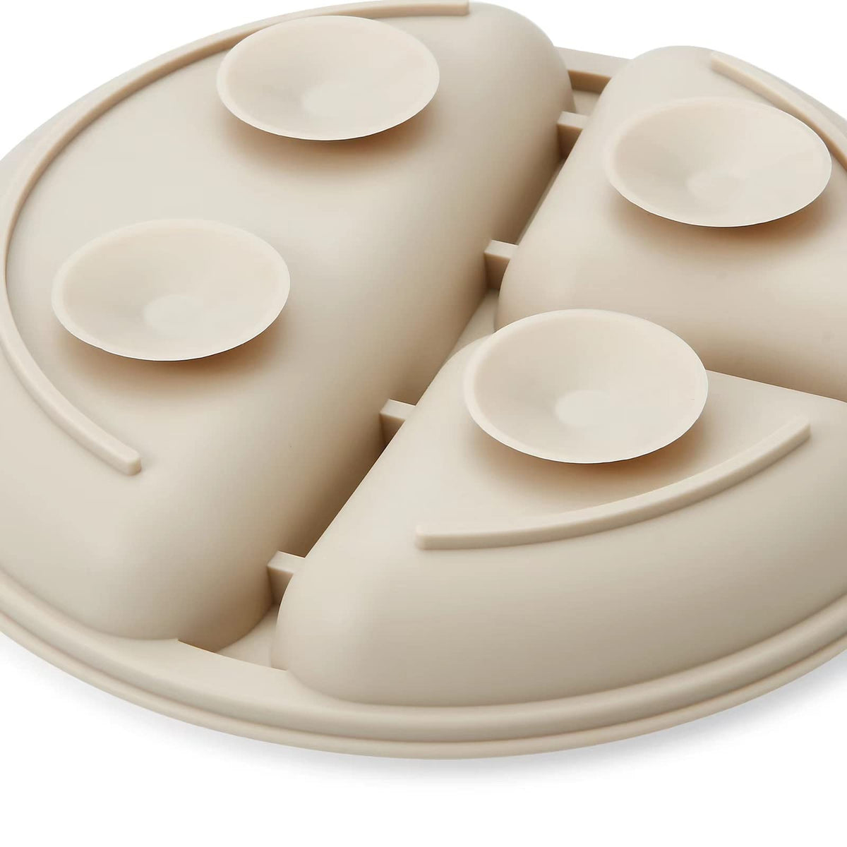 6-Piece Silicone Baby Feeding Gift Set with Suction Bowl & Bib, BPA-Free