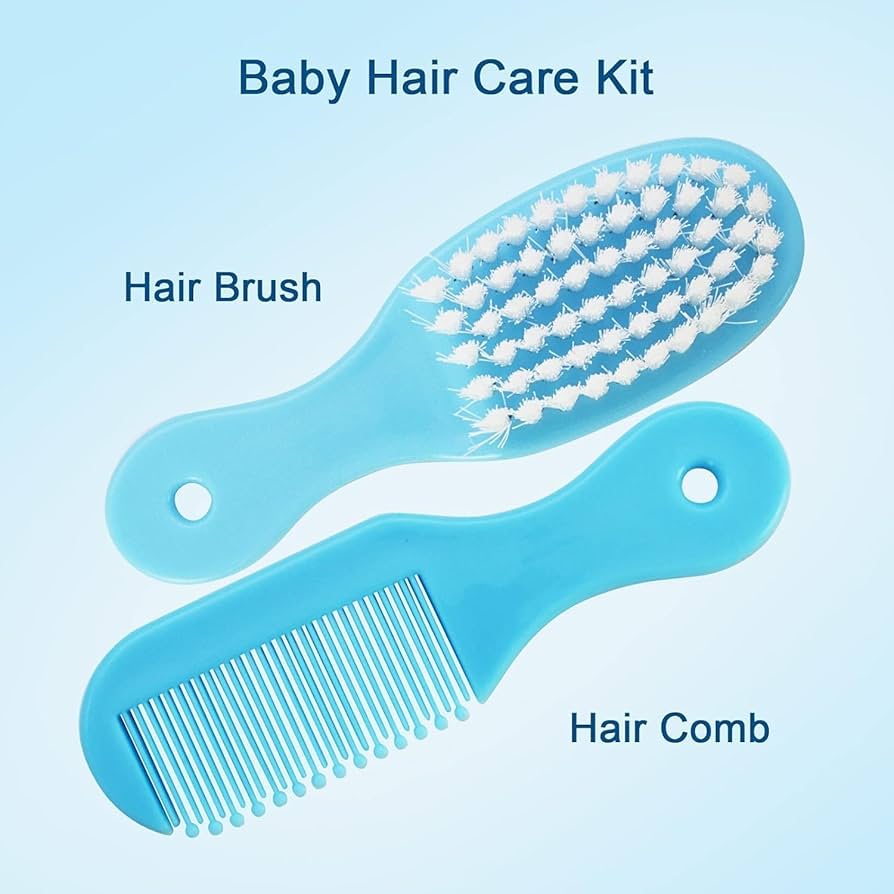 Complete Baby Grooming & Healthcare Kit with Travel Case (13 pieces)