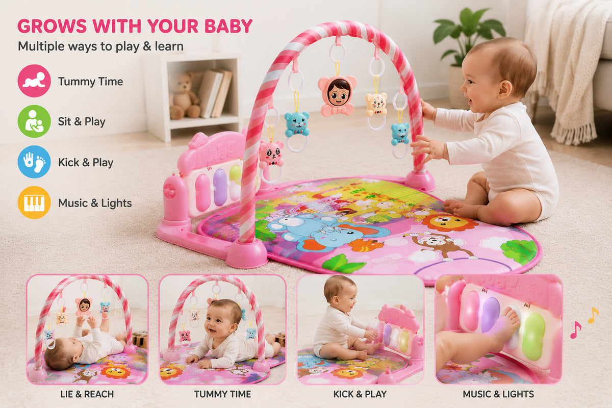 Musical Baby Play Gym & Activity Mat