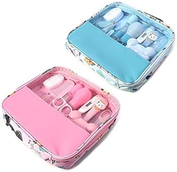 Complete Baby Grooming & Healthcare Kit with Travel Case (13 pieces)